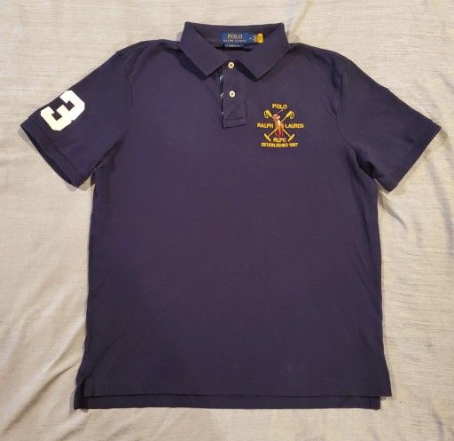 Ralph Lauren Polo Rugby Shirt Size Large Classic Fit