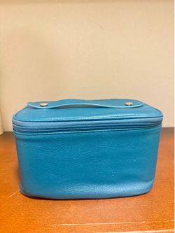 Blue Makeup Bag