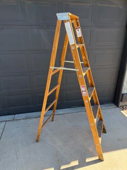 Wooden Werner 6ft Ladder