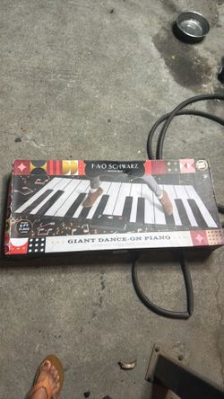 Giant dance piano