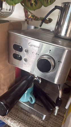 Espresso machine, all titanium