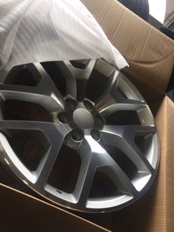 22" Chevrolet wheels brand new
