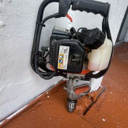 Hitachi TED-270PFR 1.4 Hp 2-Stroke Gas Power Drill with Reversing Lever  