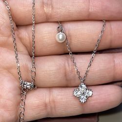 Cadena Trebol Plata .925