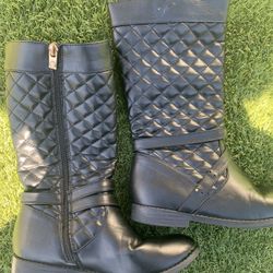 Micheal Kors Emma Leena 2 Knee High Leather Boots