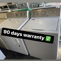 Maytag Washer And Dryer 90 days warranty ✅ 