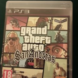 PS3 Grand Theft Auto San Andreas 