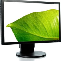 24" Widescreen Desktop Monitor w/Speakers. HDMI or DVI or VGA Input.