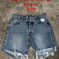 Women’s Levi’s 501 High-rise Mid-thigh Shorts  W25