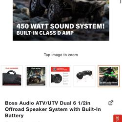 Boss Audio ATV Speaker 