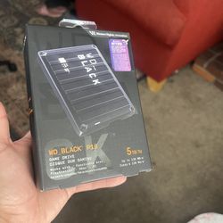 Wd Black 5tb For Ps5, PS4 Xbox Or Pc 