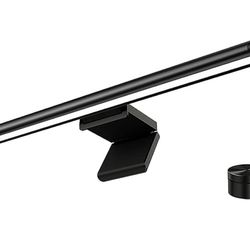 MELIFO Monitor Light Bar with Mechanical Switch＆Wireless Remote Dual Control,Computer Light with Stepless Dimming,No Screen Glare Monitor Lamp with US