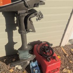 Johnson 4 Horsepower Long Shaft Outboard 