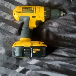 DeWalt Drill 18v 