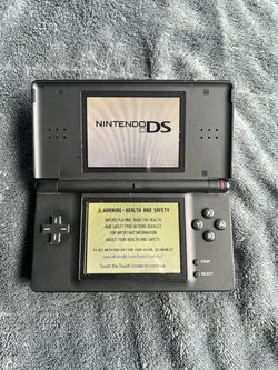 Black Nintendo DS Lite + Stylus — $50 OBO