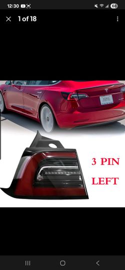 Tesla Back Left Light