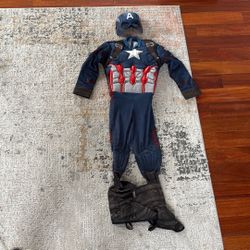Kids (4-6) Captain America Costume