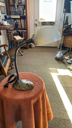Antique Gooseneck Lamp