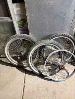 4 Bike 20” rims $40