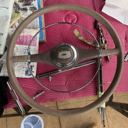 1948 Chevy Steering Wheel.  400 Bucks Takes It
