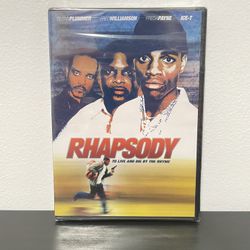 Rhapsody DVD Movie NEW SEALED Ice-T MC Hammer Tone-Loc Judge Joe Brown Rap 2002
