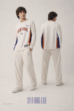 Nike New York Knicks 2025/26 Team Issue Pregame Warmup Jersey Shirt Size XXL
