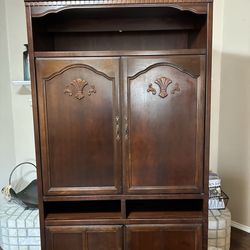 Beautiful cherry Armoire/entertainment center