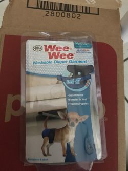 Wee-wee washable diaper garment