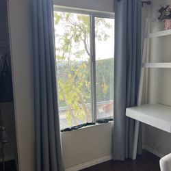 Sun Blocking Curtains Gray