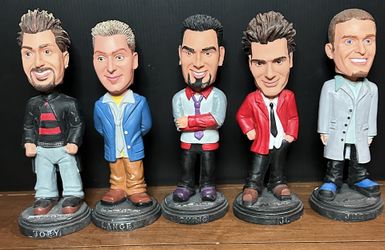NSYNC 5 Bobble Heads
