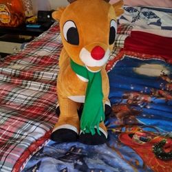 Rudolph the Red-Nosed Reindeer Plush Set of 3 (Musical!)