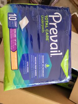 Prevail Total Care Underpads 10 Count