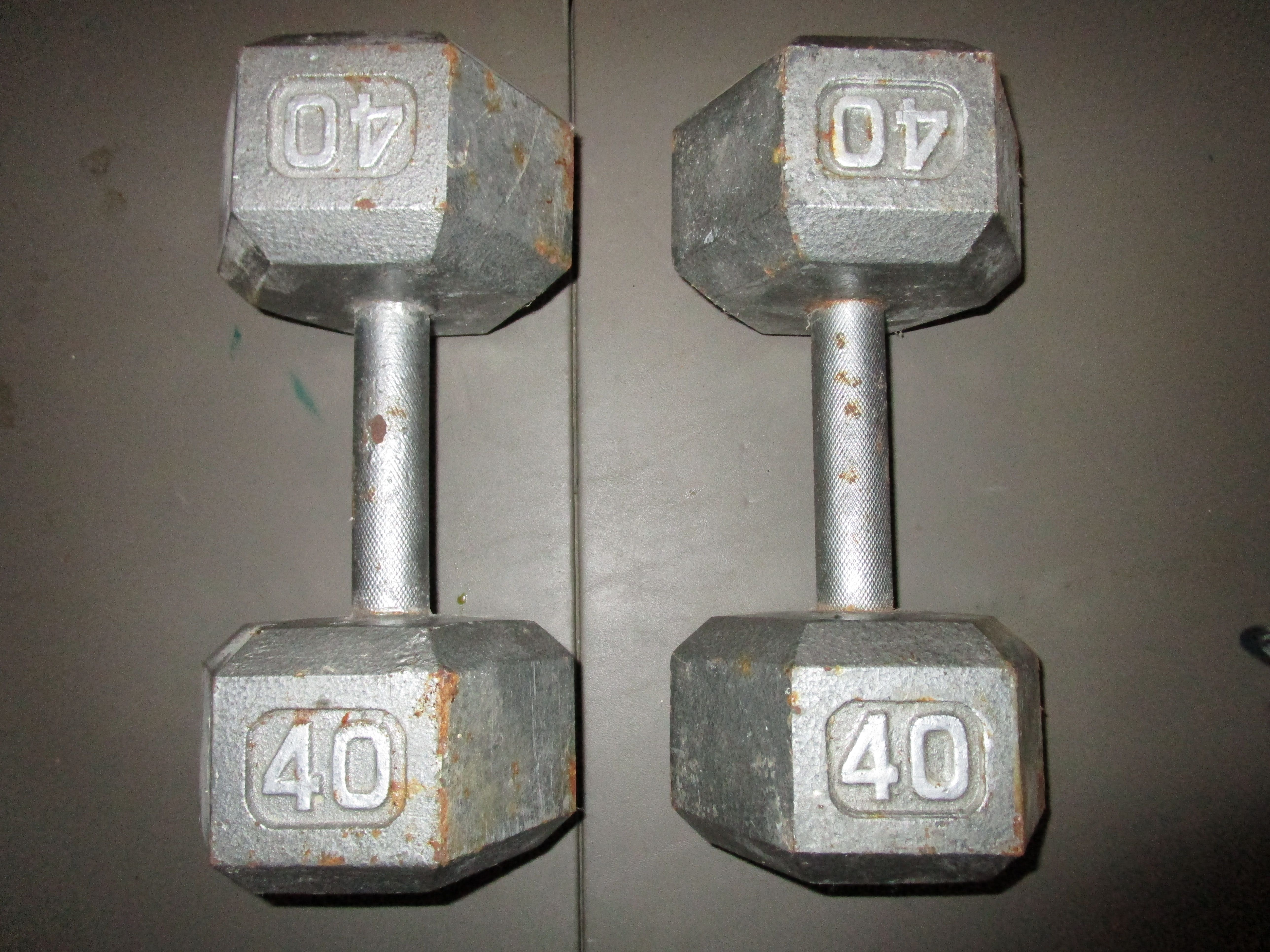 Weights dumbbell 40 lb pair