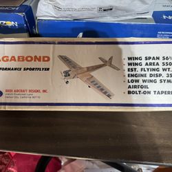 Joe Bridi Vagabond KIT RC Plane 