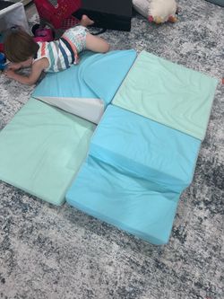 Kids Foam Play Mat Climber set