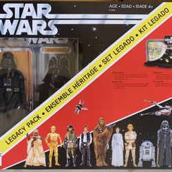 DARTH VADER Black Series Legacy Pack (figure , Background , Stands)