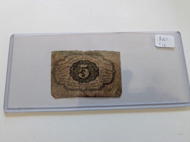United States Five Cent Note!