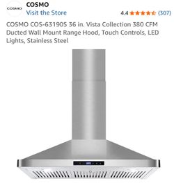Cosmo 36” range hood