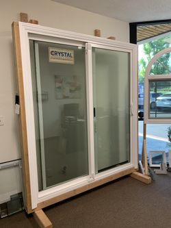 Retrofit sliding patio door