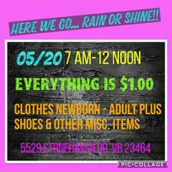 All clothes $1.00!!