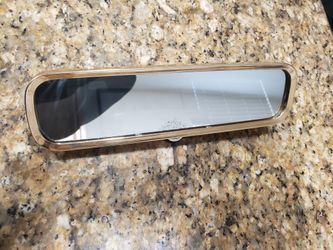 1953 Thru 1957 Chevy Belair Inside Rearview Mirror Gold And Chrome