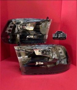 Dodge Ram 2009. 2018 Headlights.