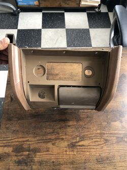 Amc Amx Radio Pod Bezel With Ashtray Fits 68