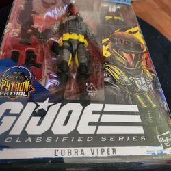 GI JOE CLASSIFIED PYTHON PATROL COBRA VIPER 
