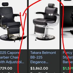 Barber Shop Chair 
