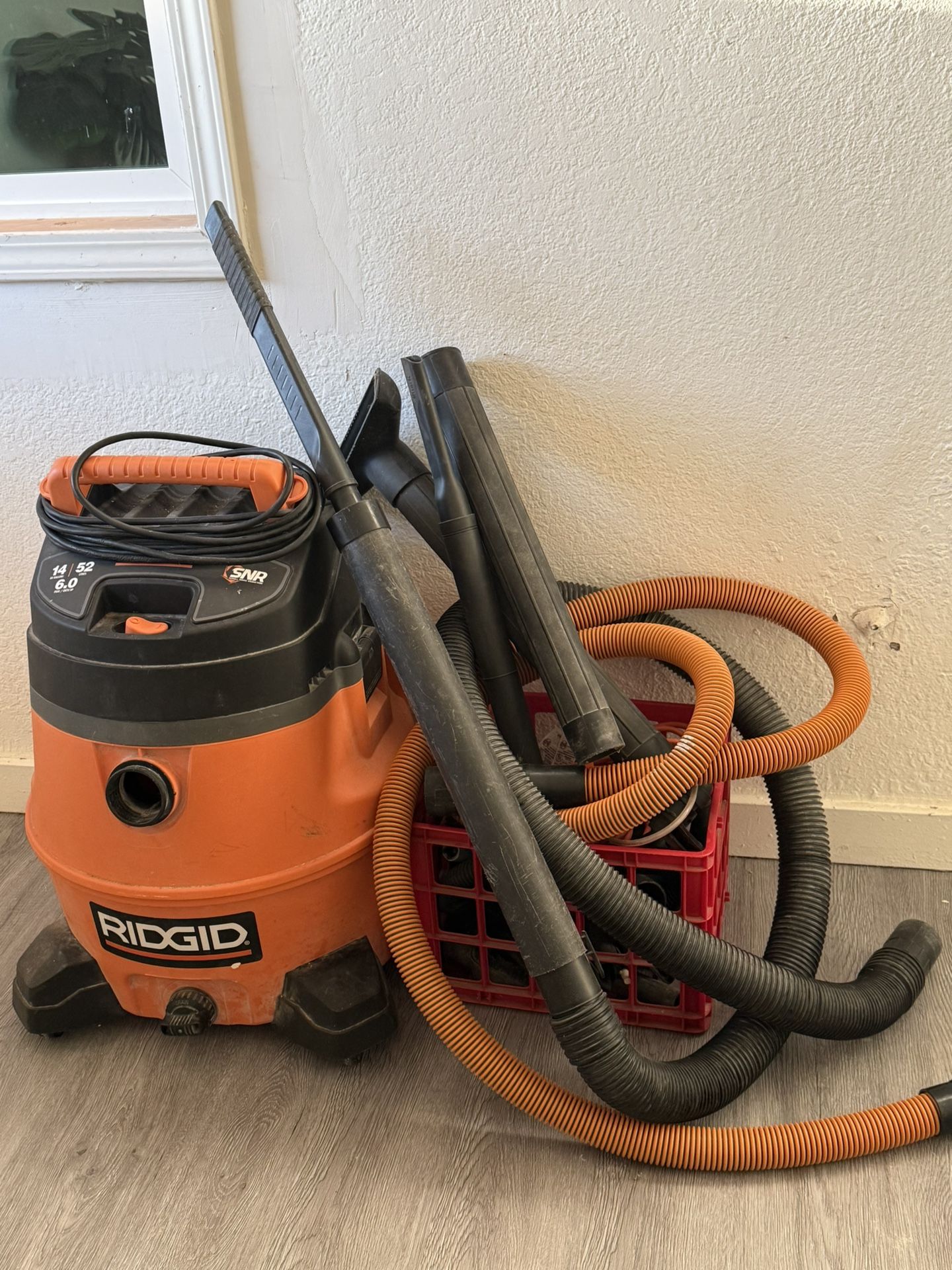 Ridgid 14-Gallon 6-Horsepower Wet/Dry Vacuum