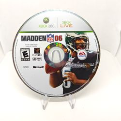 Madden 06 XBOX 360 DISC ONLY