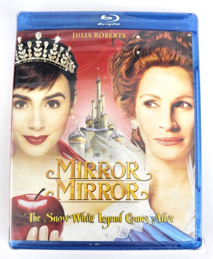 Mirror Mirror Blu-ray Julia Roberts, Lily Collins *NEW*
