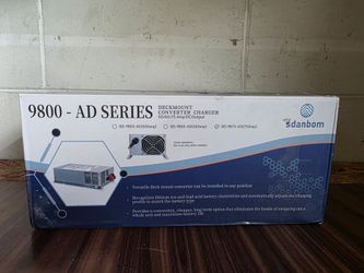 The Sdanbom 9800 Series is a deck-mount power converters for RV's, Campers, and trailers