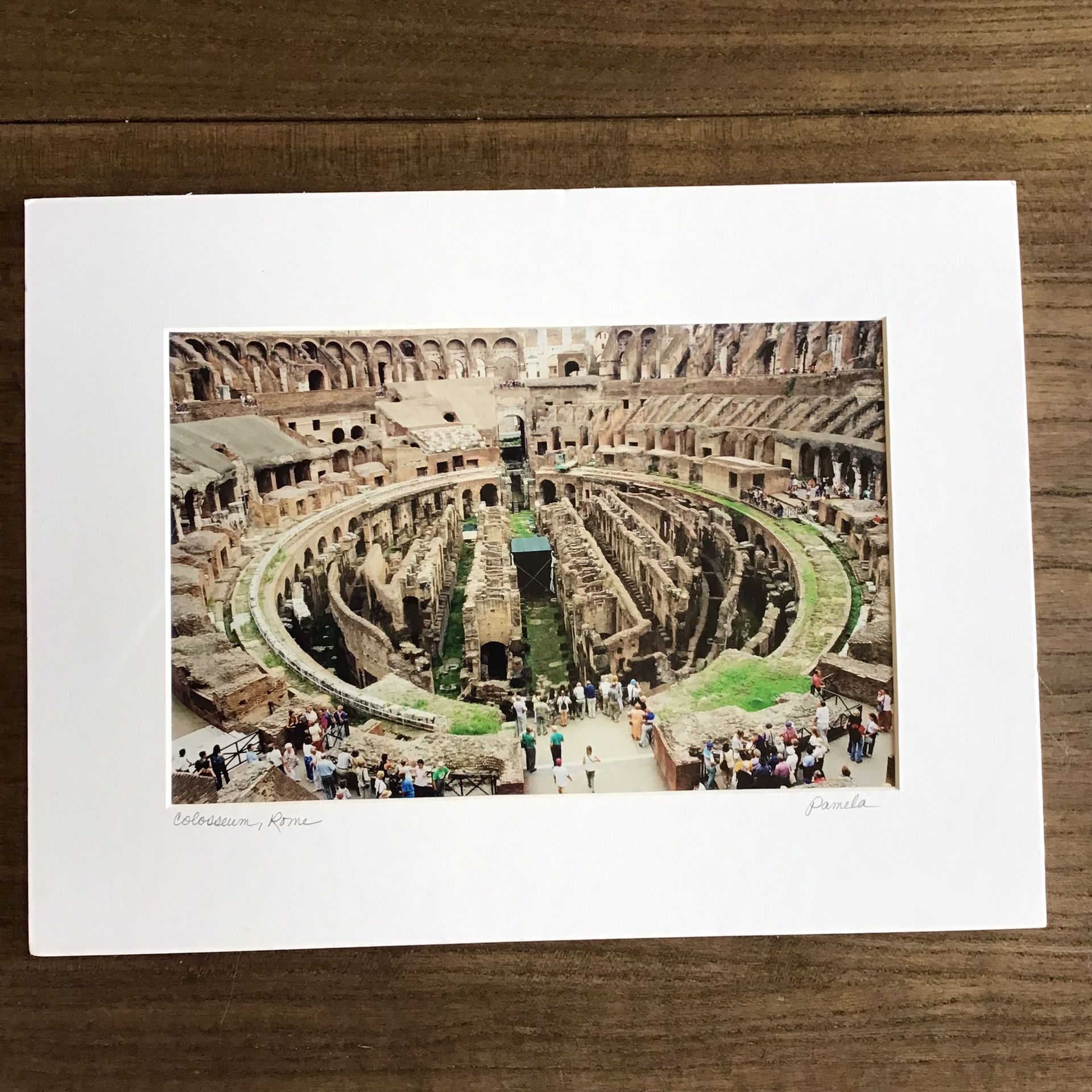 Original Professional Photograph of Roman Colosseum by Pamela Fall